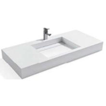 Sanitary Wares Square Wall Hung Bathroom Stone Sink (YL-2038)